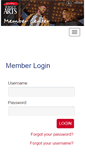 Mobile Screenshot of members.jerseyarts.com