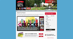 Desktop Screenshot of jerseyarts.com